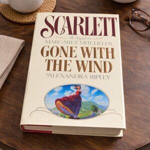Scarlett 1991 First Printing Hardcover Alexandra Ripley Sequel